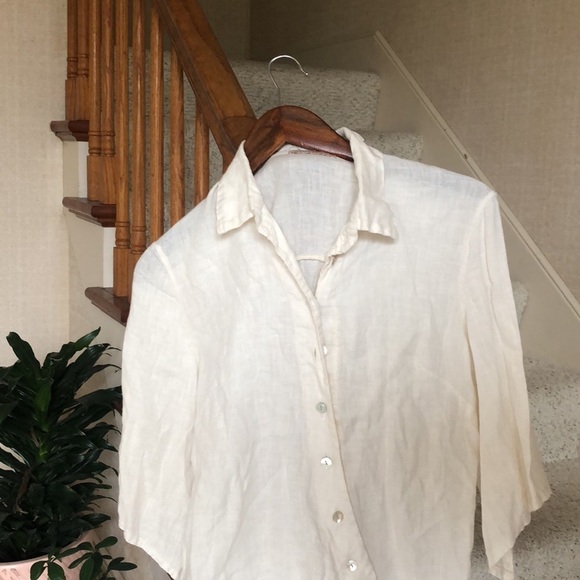 Lands Downunder Coastal Beach Linen Cardigan - Picture 2 of 13